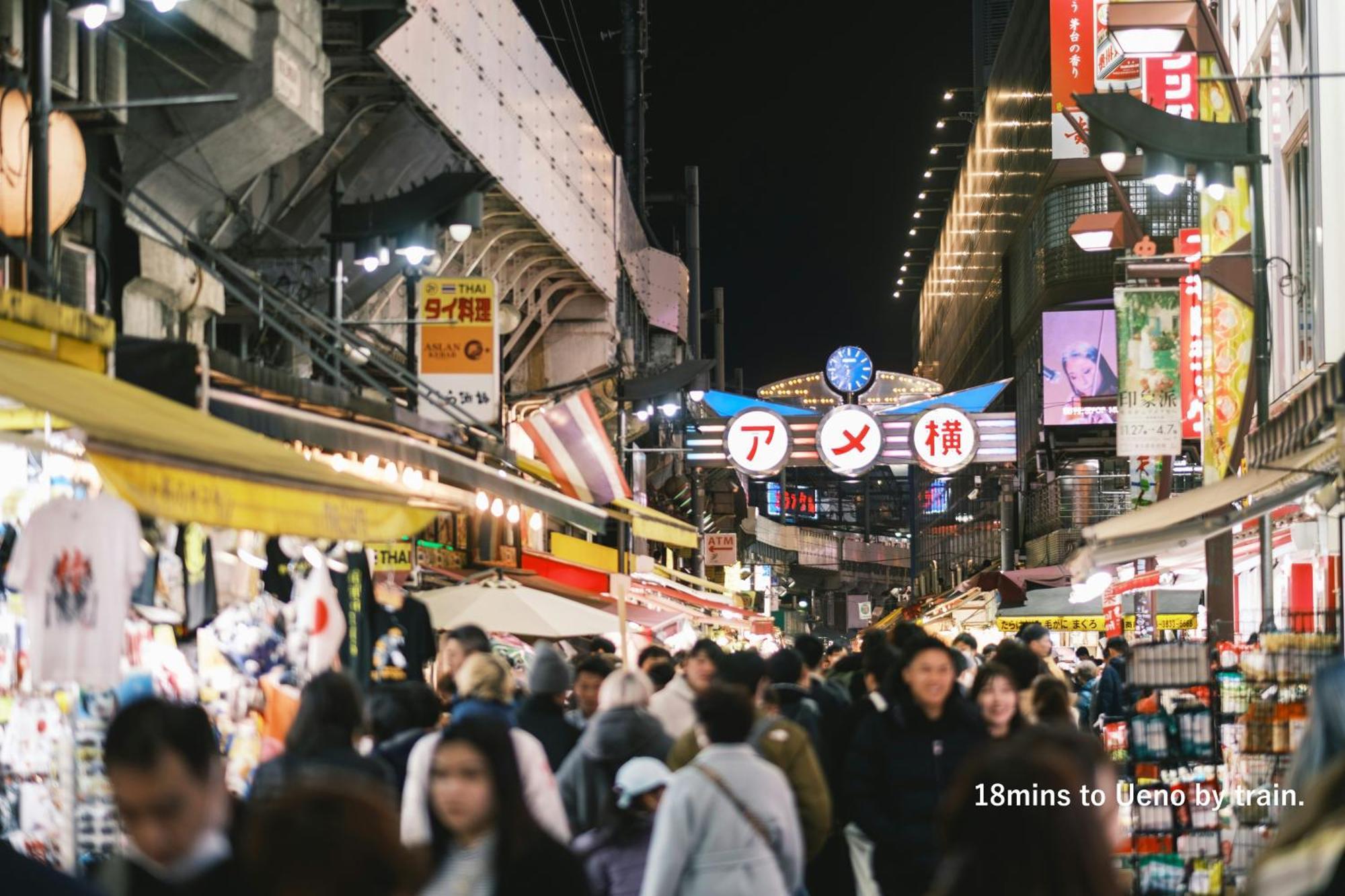 東京スカイツリー眺望 一棟貸切 駅徒歩50秒 浅草8分 スカイツリー4分 銀座20分 Διαμέρισμα Τόκιο Εξωτερικό φωτογραφία